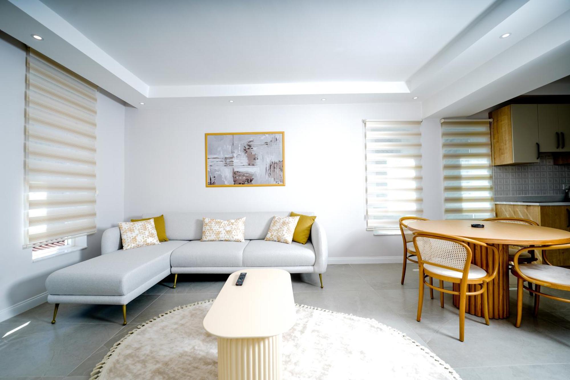 Obývací pokoj apartmánu